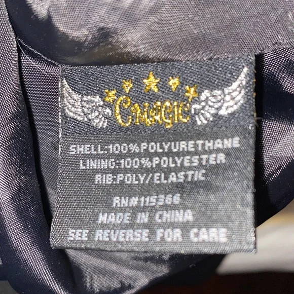 Hooded Leather jacket - Picture 4 of 4